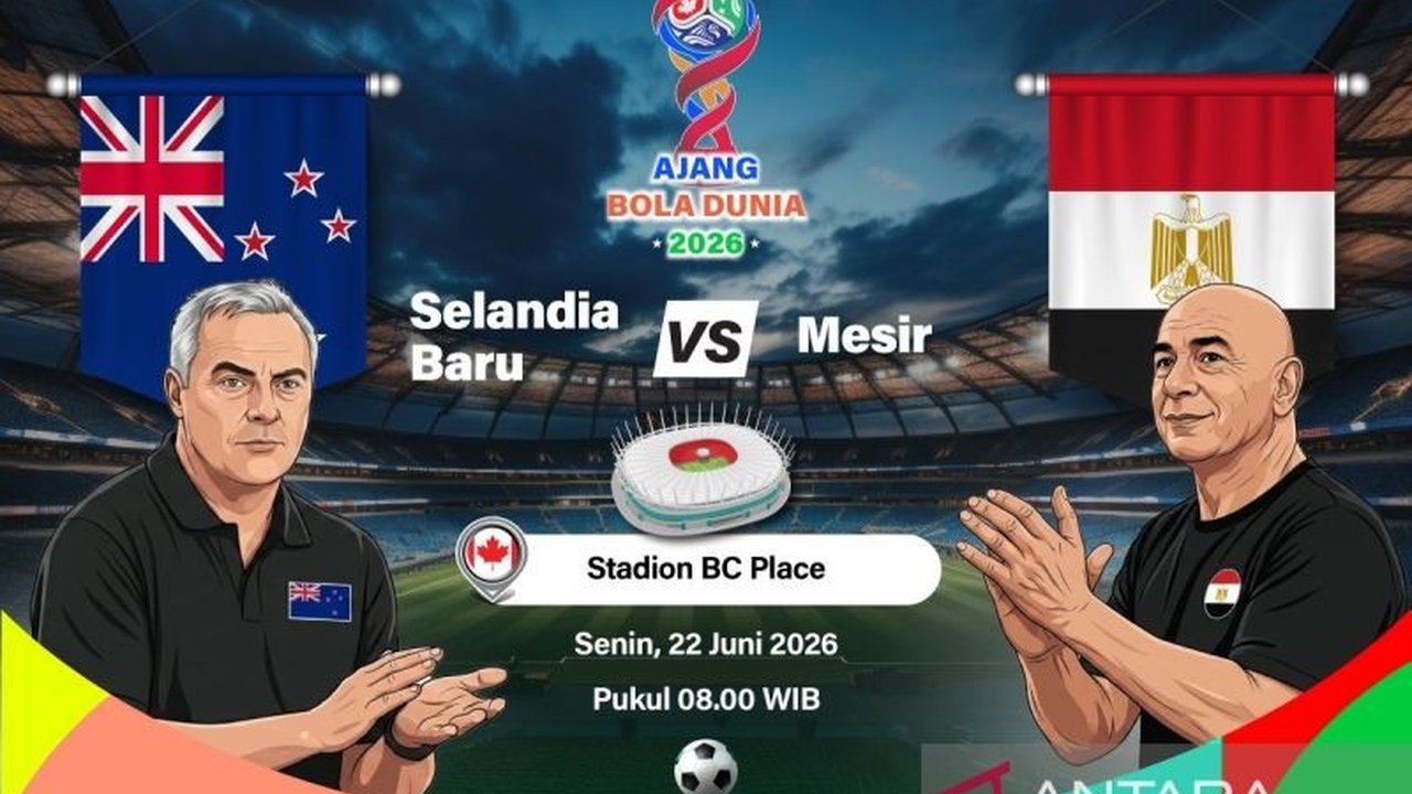 Pertarungan sengit di Grup G Piala Dunia 2026 Selandia Baru Mesir akan tersaji di Vancouver. Kedua tim bertekad meraih kemenangan perdana demi menjaga asa lolos ke babak gugur.
