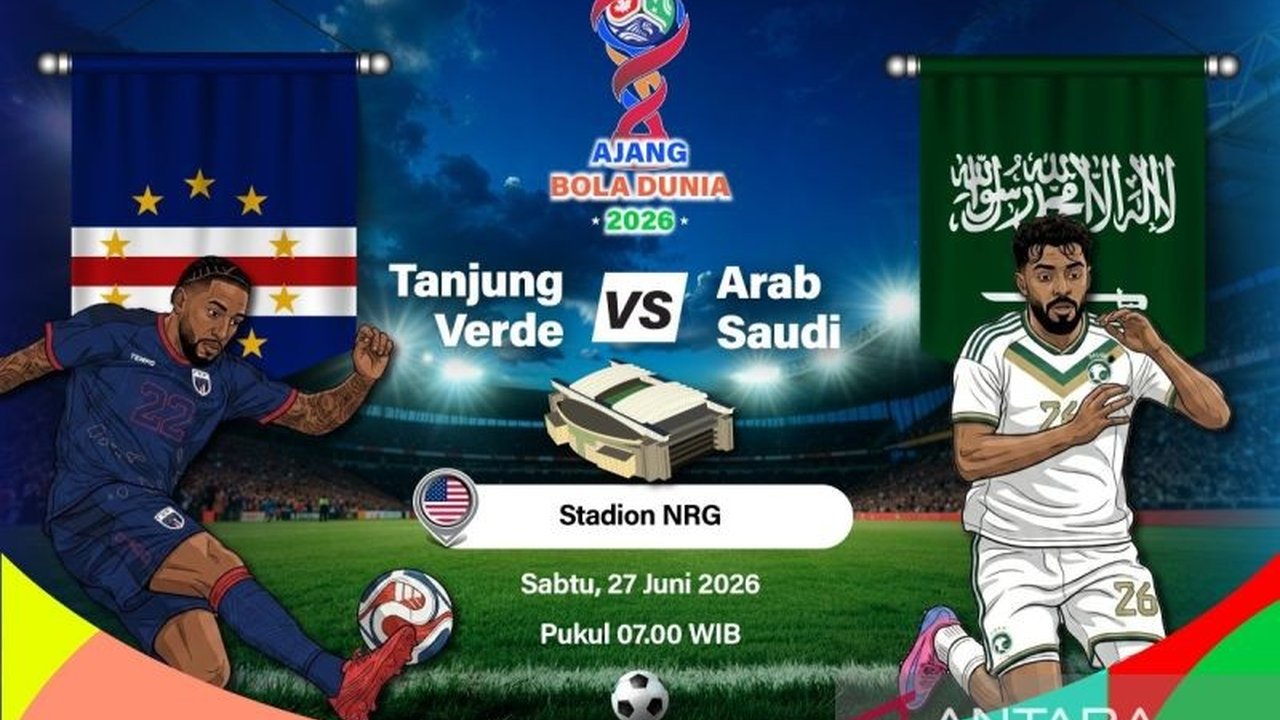 Simak **susunan pemain Tanjung Verde vs Arab Saudi** yang akan bertanding di Piala Dunia 2026. Kedua tim berjuang mati-matian untuk lolos ke babak 32 besar dan menciptakan sejarah di turnamen akbar ini.