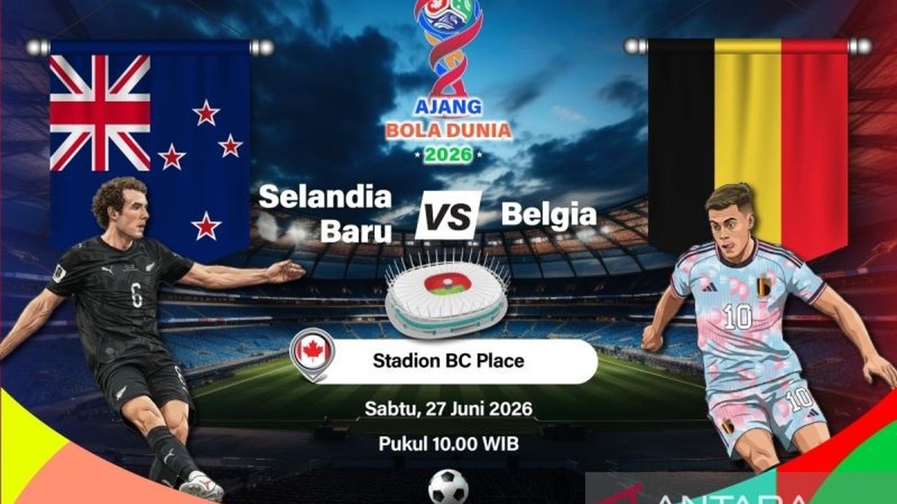 Selandia Baru vs Belgia Piala Dunia 2026: Adu Taktik 4-2-3-1 Demi Tiket 32 Besar