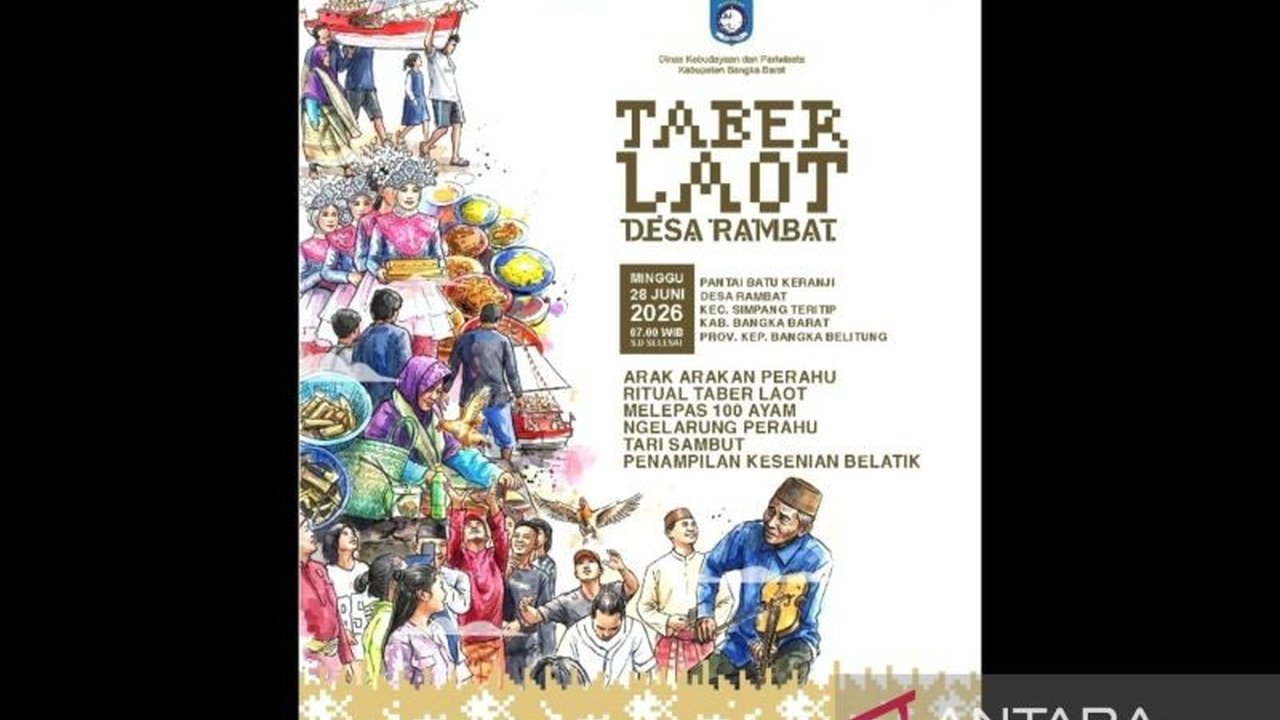 Dinas Kebudayaan dan Pariwisata Bangka Barat mengusulkan tradisi Taber Laot Rambat sebagai Warisan Budaya Tak Benda (WBTB). Tradisi turun temurun ini adalah wujud syukur dan komitmen menjaga keseimbangan alam.