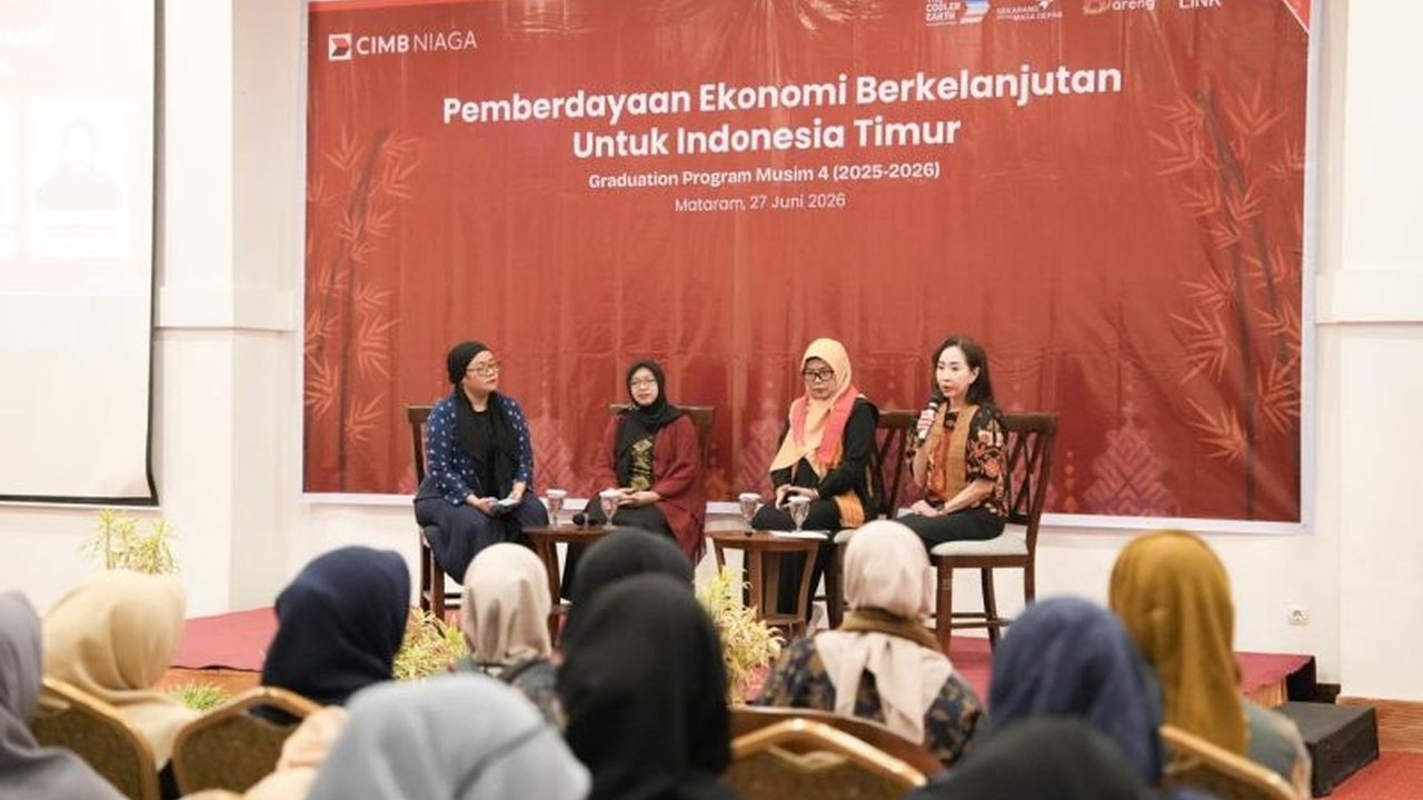 Program Pendampingan CIMB Niaga melalui inisiatif Community Link #JadiBerkelanjutan telah sukses mendorong kemandirian usaha serta membuka akses permodalan bagi UMKM di Indonesia Timur.