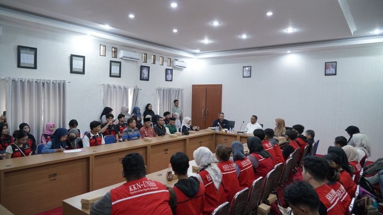 Bupati Luwu Patahudding mendorong mahasiswa KKN Unhas Gelombang 116 untuk mewujudkan pengabdian nyata yang memberikan dampak langsung bagi masyarakat di Kabupaten Luwu.