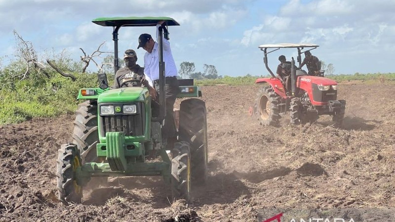 Mentan Amran pimpin program cetak sawah dan optimalisasi lahan 137 ribu hektare di Tanah Papua. Ini perkuat swasembada pangan Papua dan tingkatkan kesejahteraan masyarakat adat secara signifikan.
