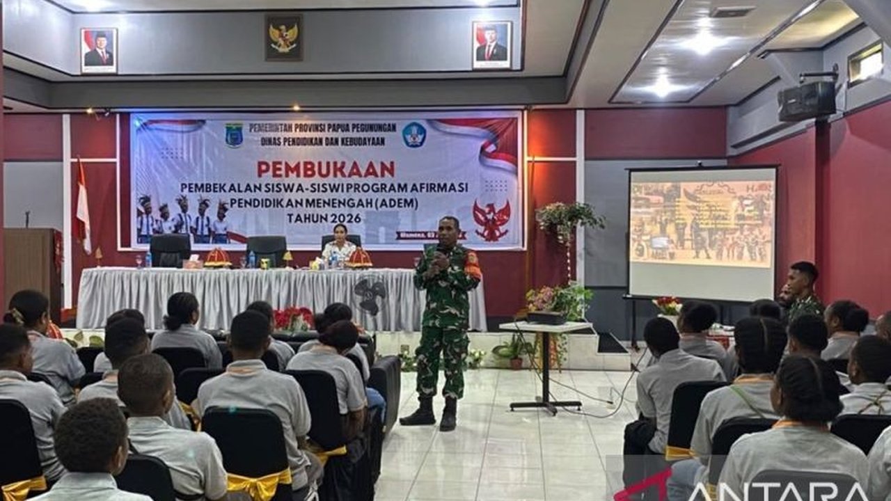 Kodim 1702/Jayawijaya Bekali Peserta ADEM 2026 dengan Wawasan Kebangsaan Papua Pegunungan