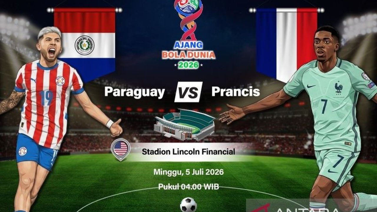 Susunan Pemain Prancis vs Paraguay: Kone Starter Gantikan Tchouameni di Babak 16 Besar Piala Dunia 2026