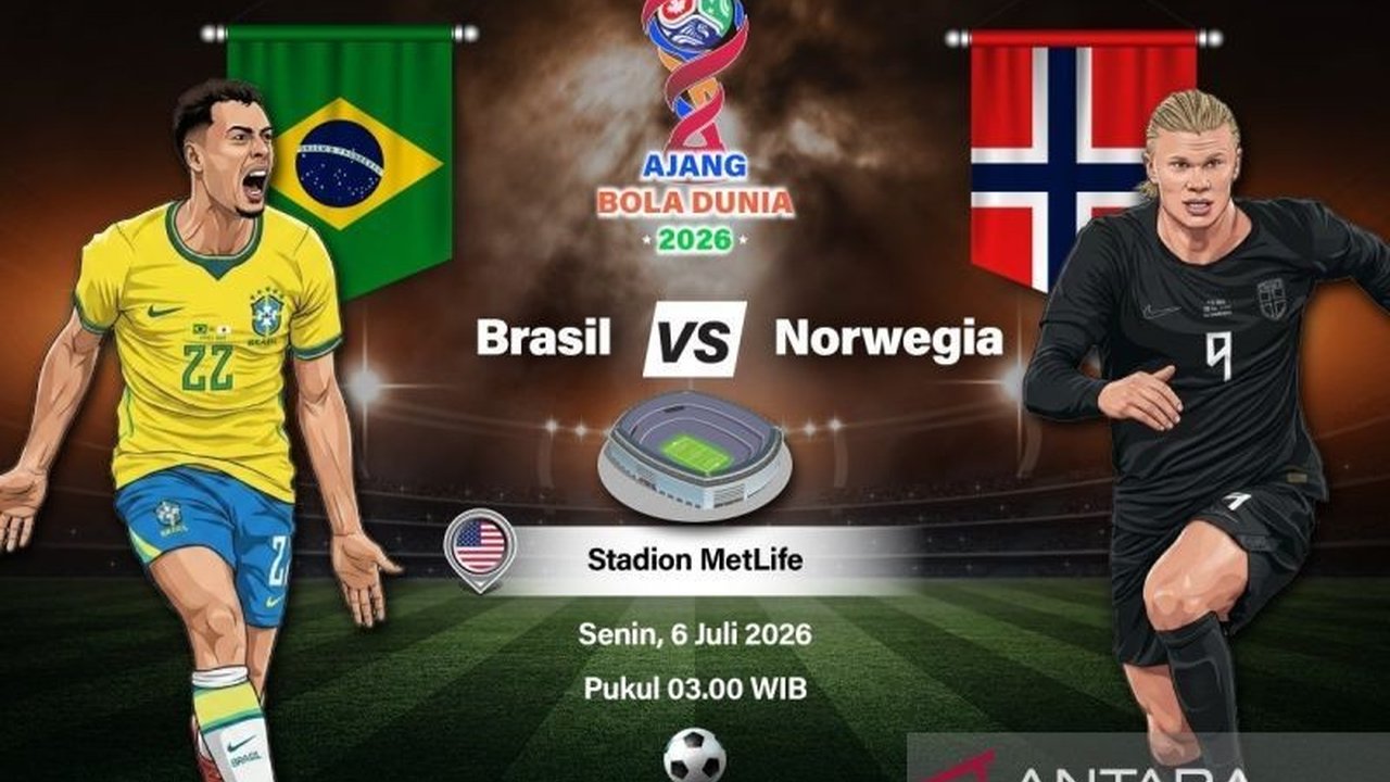 Brasil vs Norwegia Piala Dunia 2026: Selecao Bertekad Akhiri Rekor Buruk di Babak 16 Besar