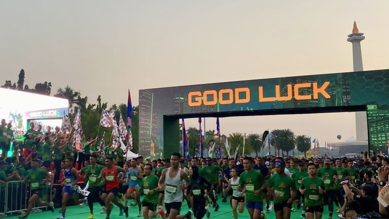 Kostrad Run 2026 di Monas Sukses Dorong Gaya Hidup Sehat dan Prestasi Olahraga