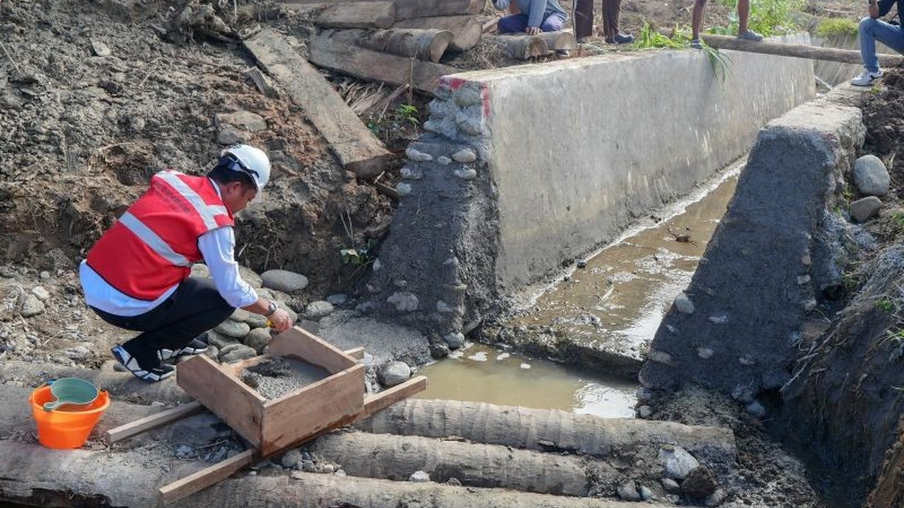 Gubernur Sulsel Ajak Warga Kawal Pembangunan Irigasi Luwu untuk Ketahanan Pangan