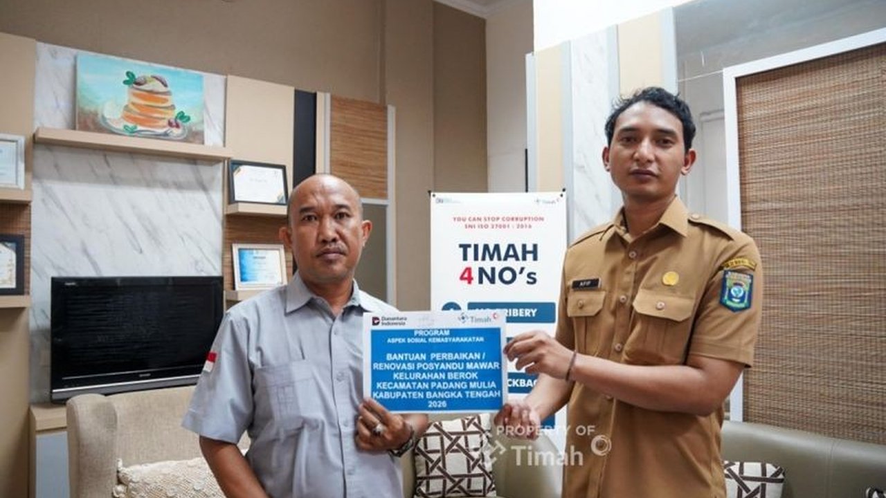PT Timah (Persero) Tbk menunjukkan komitmennya terhadap kesehatan masyarakat melalui renovasi Posyandu Berok di Bangka Tengah, memastikan pelayanan optimal bagi ibu hamil dan balita.
