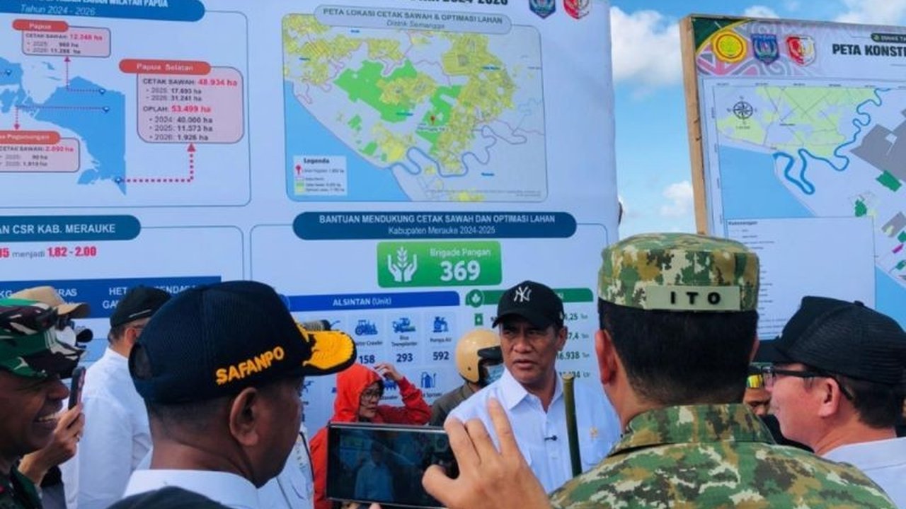 Pemprov Papua Selatan Ungkap Potensi Besar Lahan Cetak Sawah Merauke untuk Ketahanan Pangan Nasional