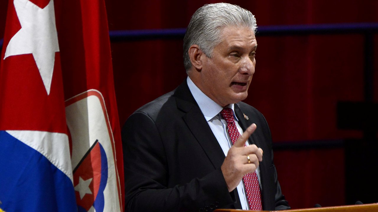 Presiden Kuba Miguel Diaz-Canel