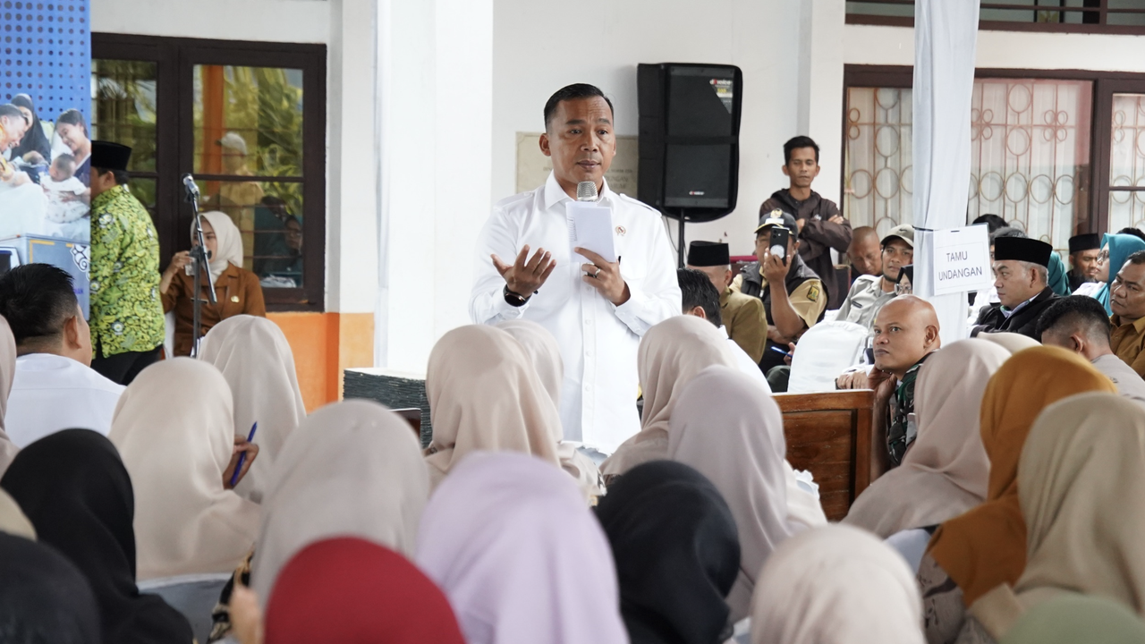 Menteri Wihaji Pantau Langsung Distribusi MBG 3B