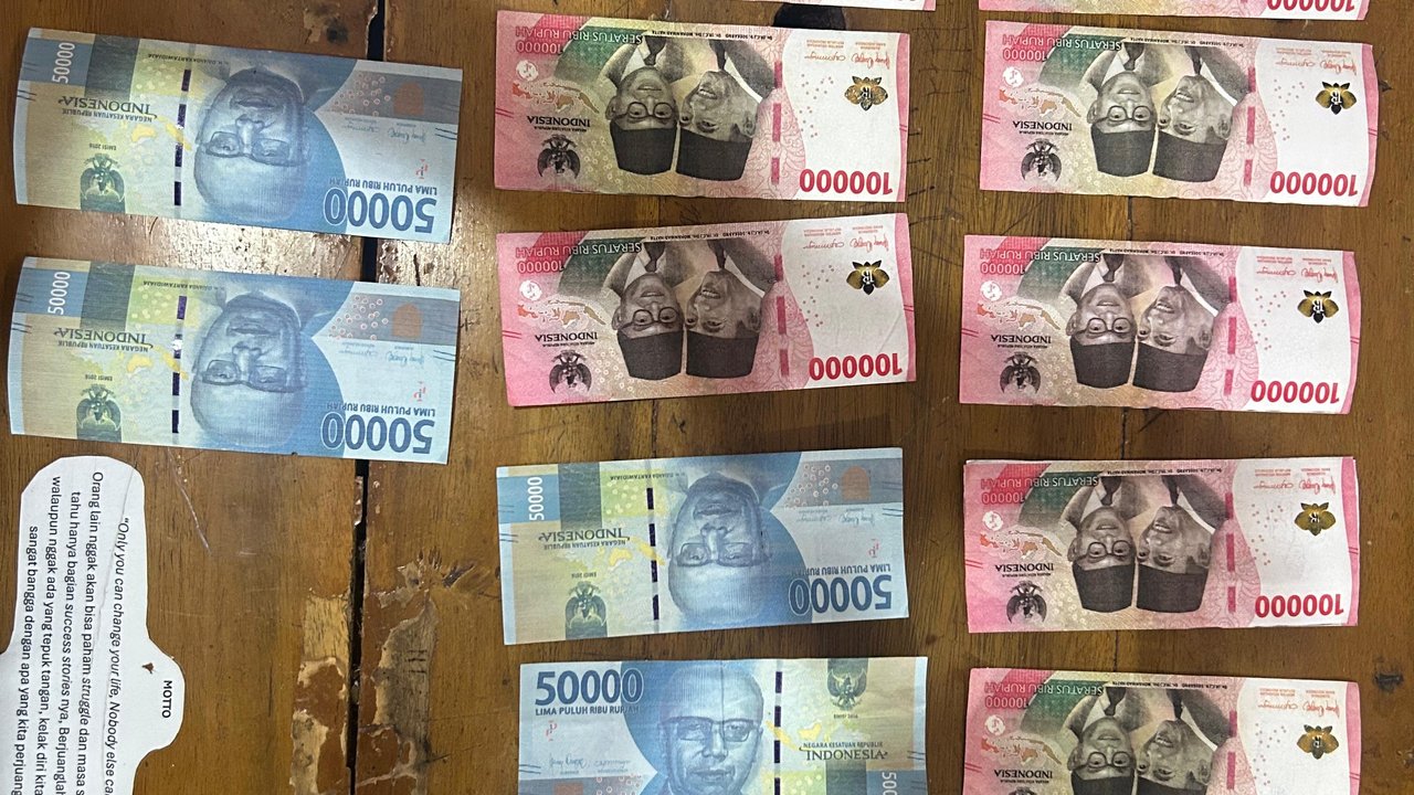 Edarkan Uang Palsu, Pemuda di Lampung Ternyata Beli Lewat Online
