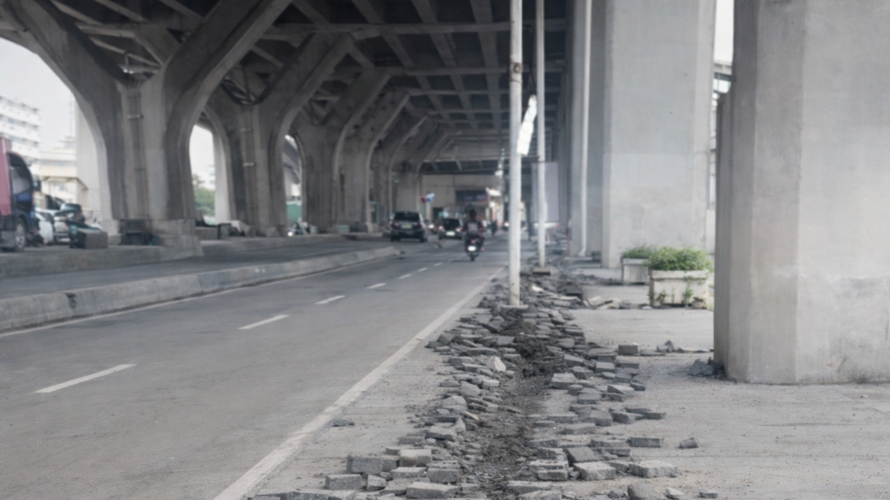 Viral Kabel PJU Raib Digondol Maling, Polisi Selidiki Padamnya Lampu Jalan di Cilincing