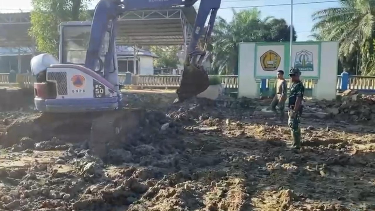 Sekolah di Aceh Tamiang Bersih Pascabencana, Anak-Anak Kembali Mengikuti Kegiatan Belajar