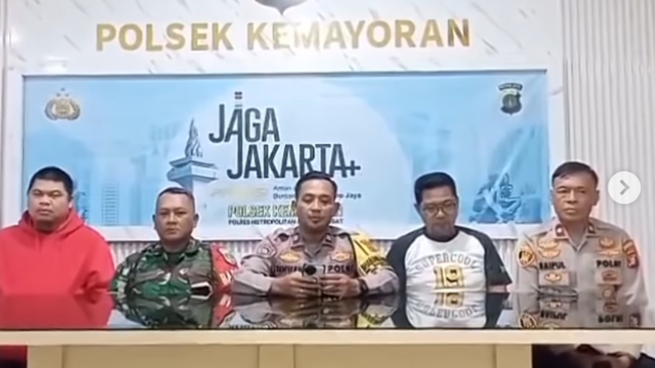 Permintaan Maaf TNI-Polri Kemayoran Tuding Pedagang Es Kue Renta Jual Makanan Berbahan Spons