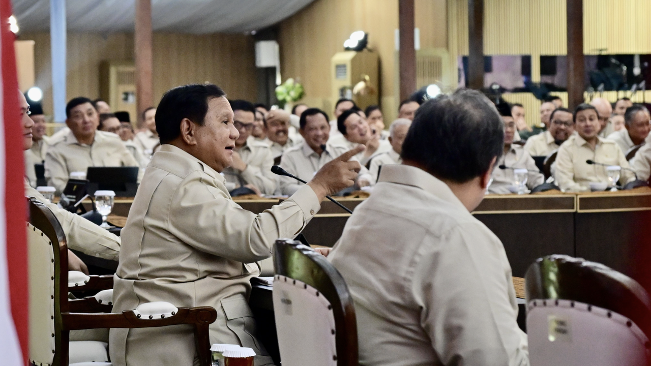 Presiden Prabowo Sempat Tegur Anggota Kabinet Saat Retret di Hambalang