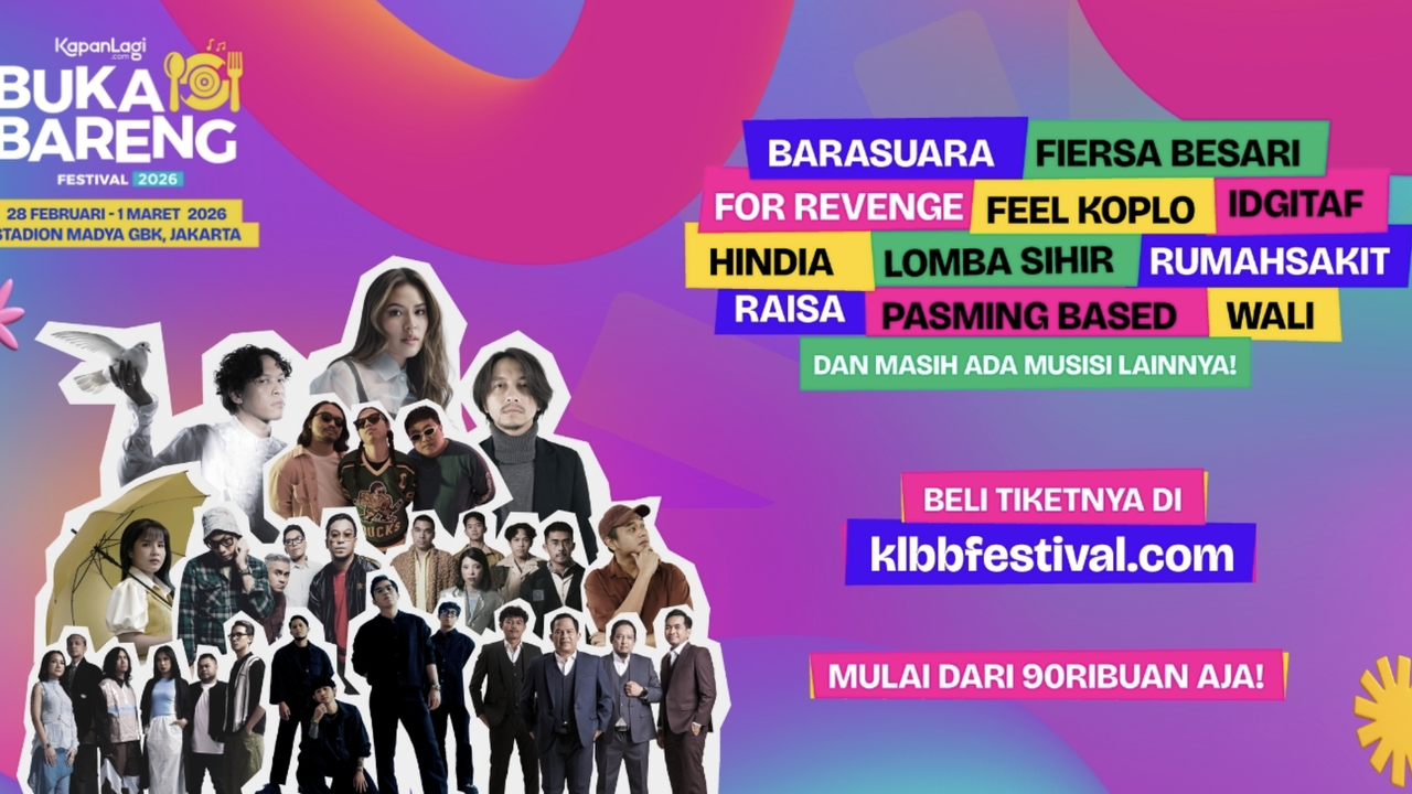 For Revenge Hingga Raisa Jadi Line Up KapanLagi Buka Bareng Festival 2026