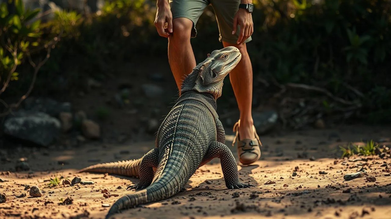 Arti Mimpi Membunuh Biawak: Makna dan Tafsir Lengkap