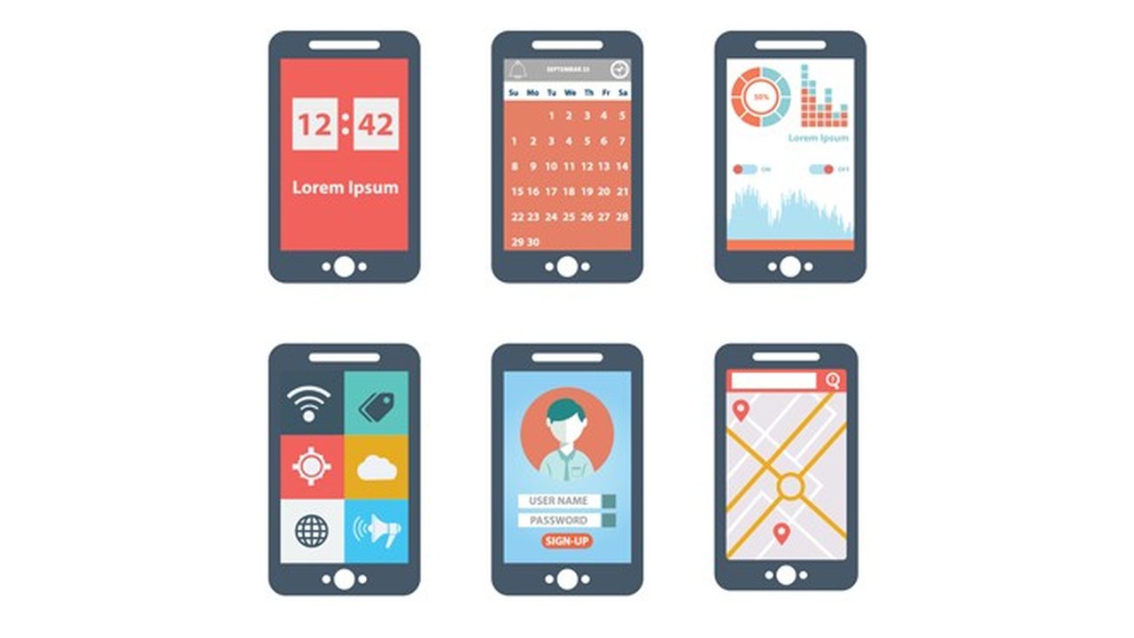 Ilustrasi Aplikasi Mobile, Aplikasi Android, Aplikasi Ponse, Aplikasi Smartphone. Kredit: Freepik/photoroyalty