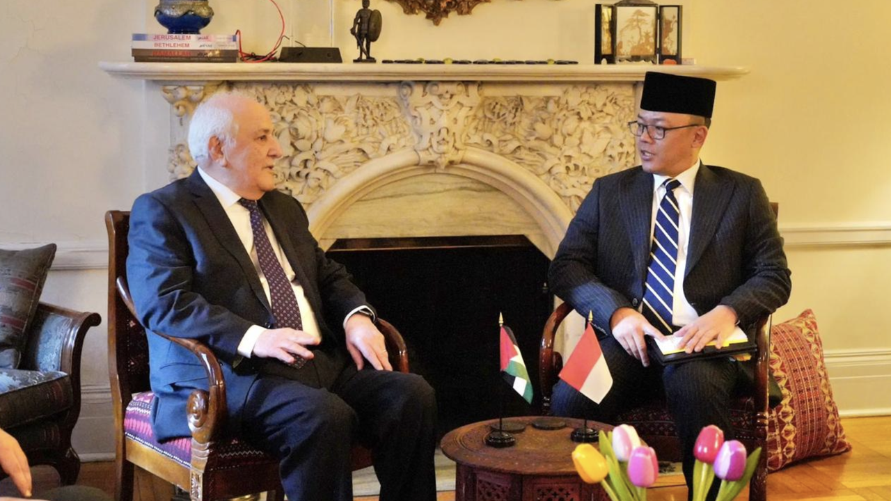 Bertemu Wakil Palestina di PBB, Menlu Sugiono Tegaskan Komitmen Indonesia