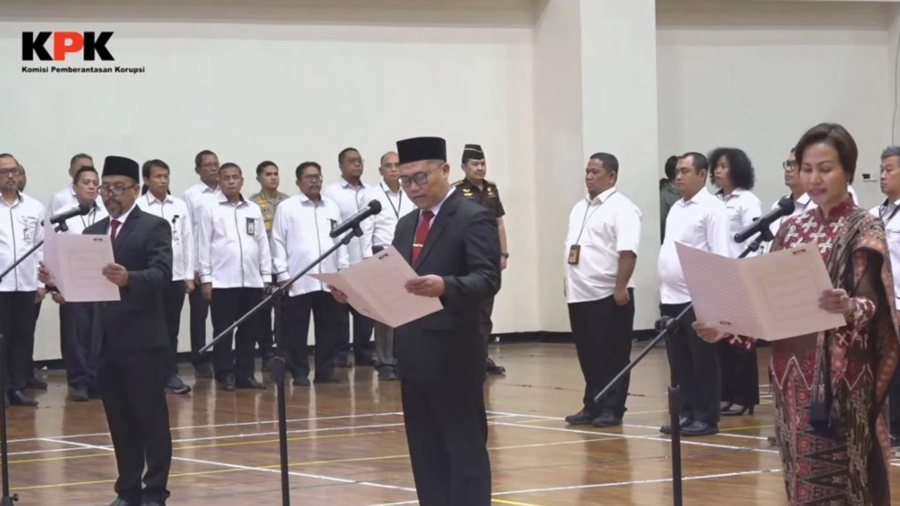 Pesan Menohok Ketua KPK Saat Lantik 3 Pejabat Baru