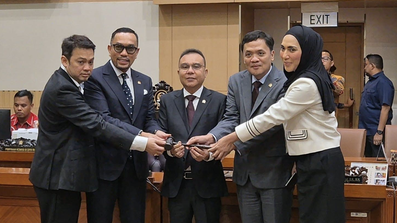 Ahmad Sahroni Kembali Jadi Wakil Ketua Komisi III DPR RI