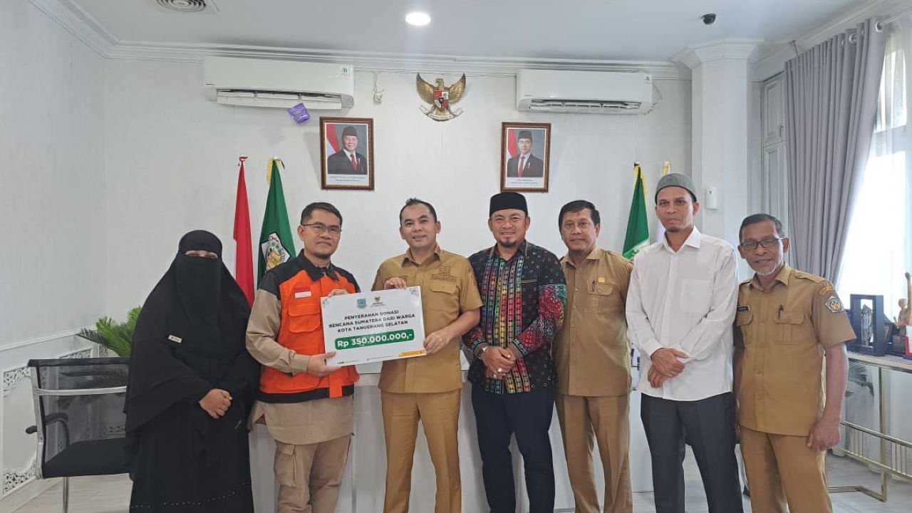 Baznas Tangsel Gerak Cepat, Salurkan Bantuan Rp2 Miliar untuk Korban Banjir Sumatra
