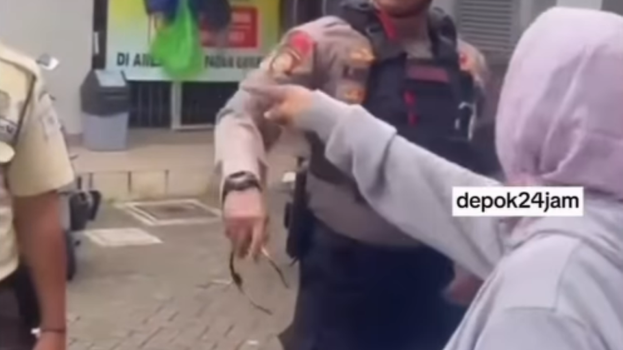 Motor Emak-emak Ditahan Mata Elang di Depok hingga Nangis Sesenggukan, Polisi Turun Tangan