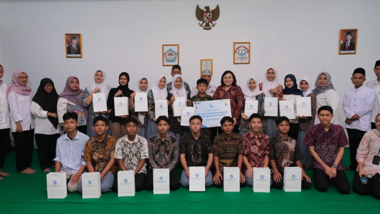 Jasaraharja Putera Salurkan Santunan ke Panti Asuhan Yos Sudarso di Ramadan 2026