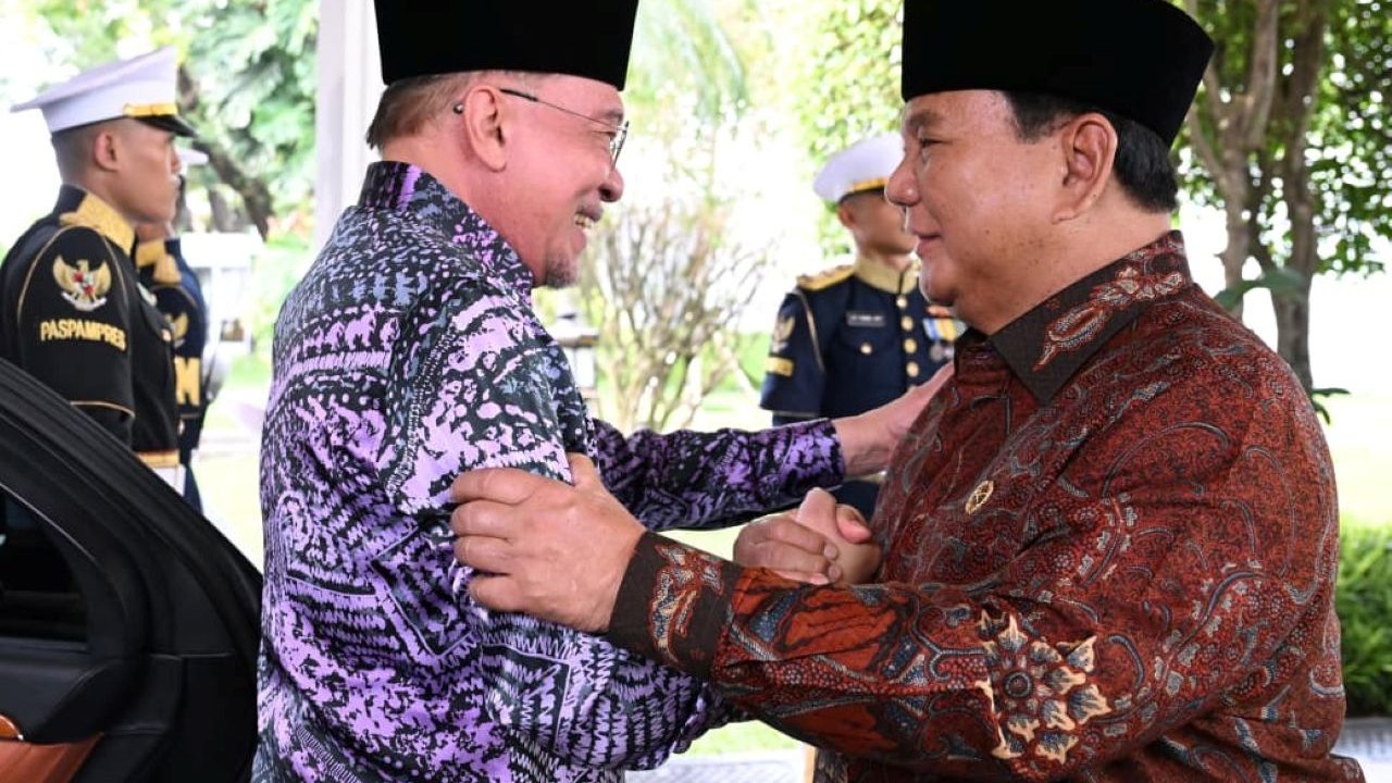 Prabowo Sambut Anwar Ibrahim, Silaturahmi Idulfitri Pererat Persahabatan RI–Malaysia