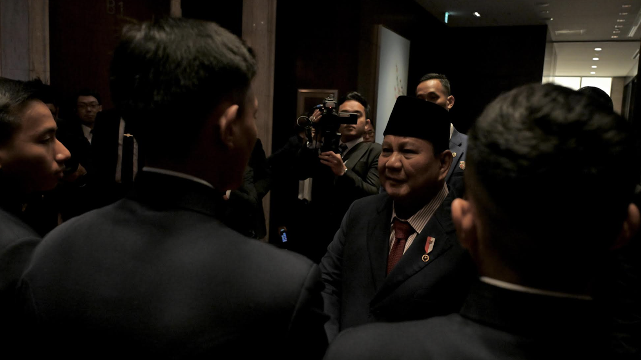 Prabowo Disambut Hangat Diaspora Indonesia di Tokyo