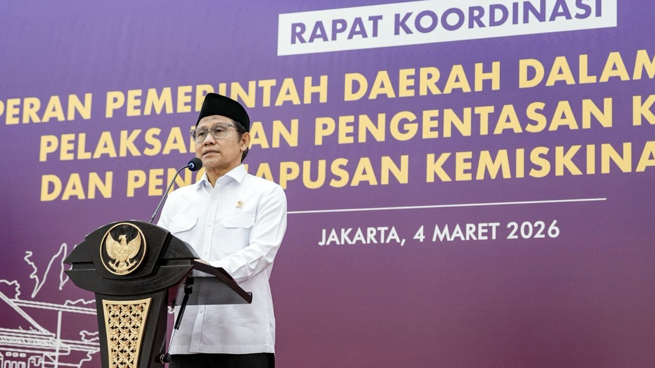 Targetkan Kemiskinan Ekstrem 0 Persen di 2026, Cak Imin Fokus Cegah Kelas Menengah Turun Kelas