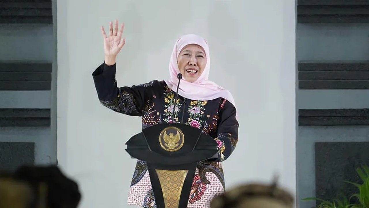 Respons Khofifah Saat 3 Kepala Daerah di Jatim Ditangkap KPK