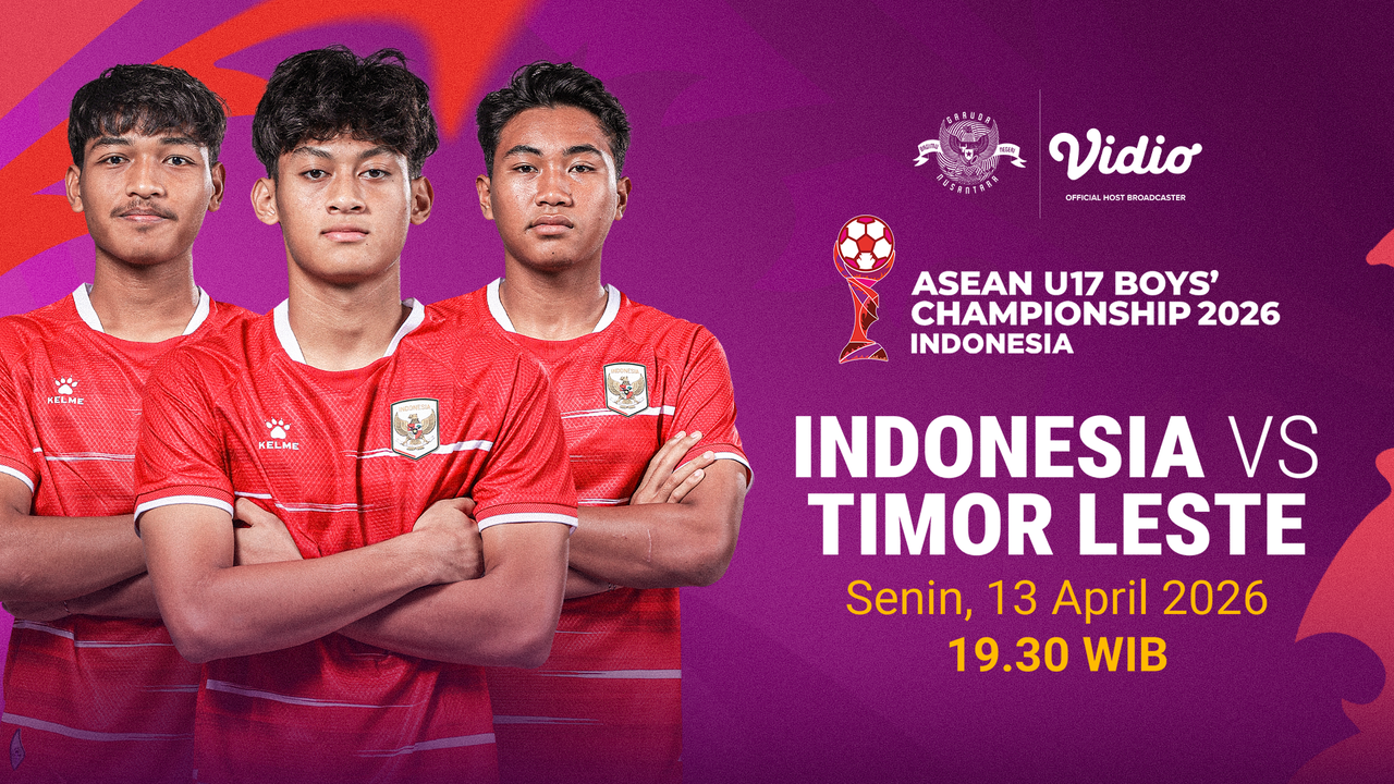 Live Streaming AFF U-17: Indonesia U-17 vs Timor Leste U-17, Eksklusif di Vidio