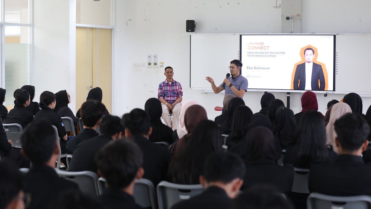 Viral or Verified? Liputan6 Connect Bedah Strategi Akurasi Konten di Sekolah Vokasi IPB
