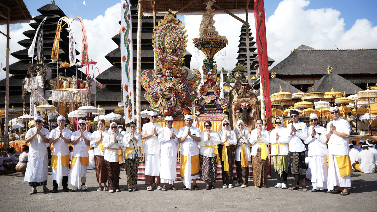 Persiapan Kemala Run 2026, Kakorlantas Lakukan Doa Bersama di Bali