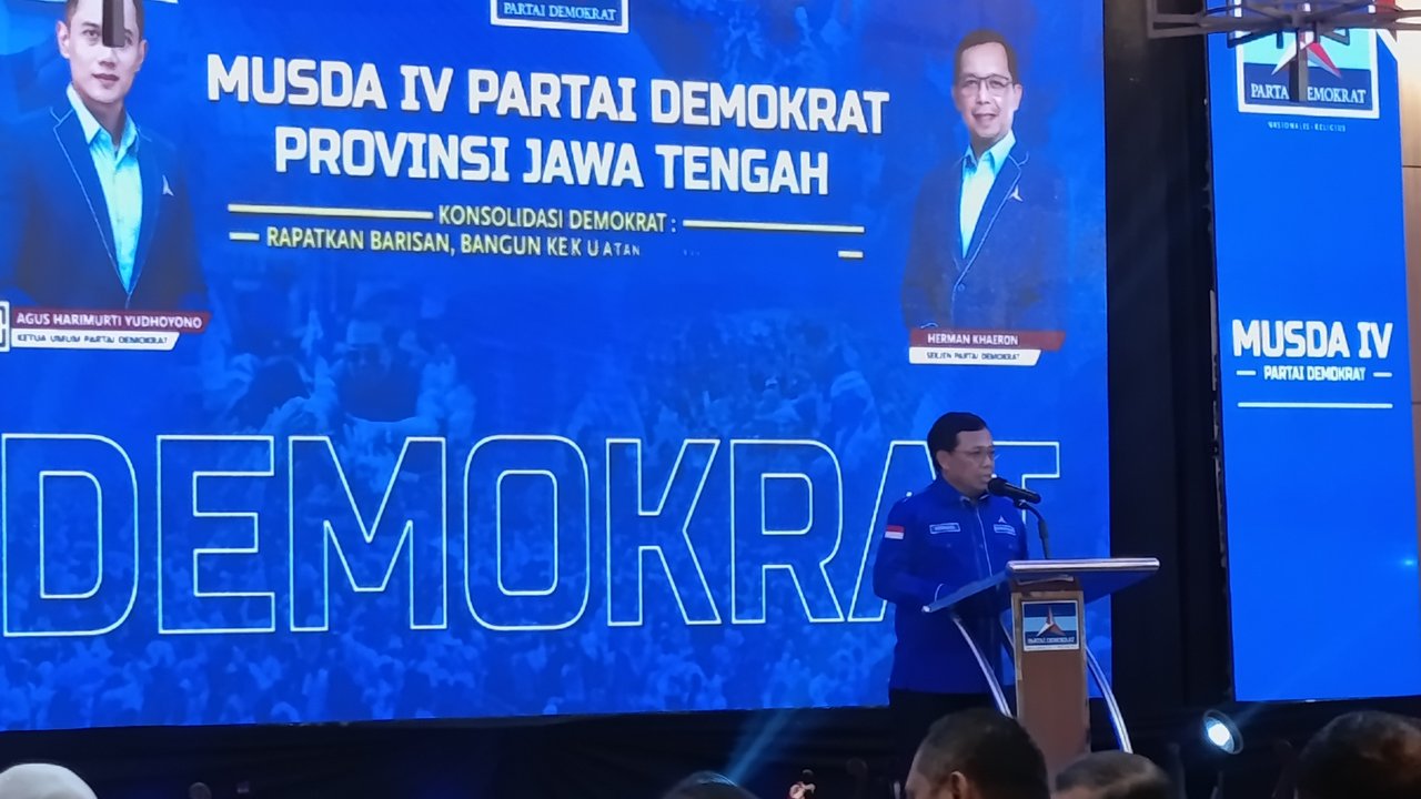 AHY Bakar Semangat Kader Demokrat di Musda Jateng: Rapatkan Barisan, Bangun Kekuatan, Rebut Kemenangan 2029