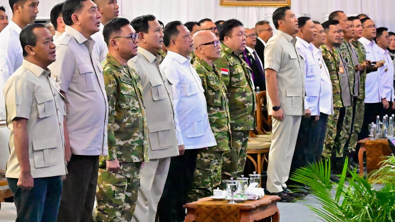 Presiden Prabowo Hadiru KPPD Magelang, Bicara Dari Hati ke Hati untuk Bangsa