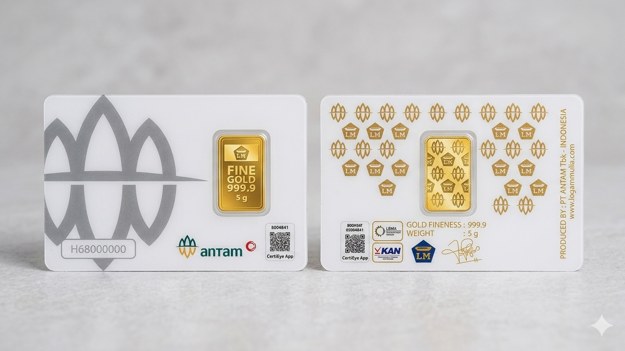 Harga Emas Antam Kamis 2 Maret 2026 Naik Rp20.000, Per Gram Tembus Rp2,9 Juta