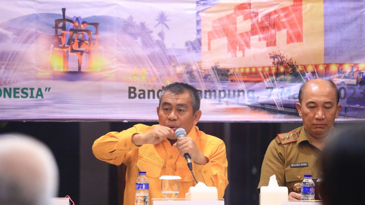 Anggota DPD RI Bustami Zainudin Diperkenalkan Sebagai Kader PSI Lampung