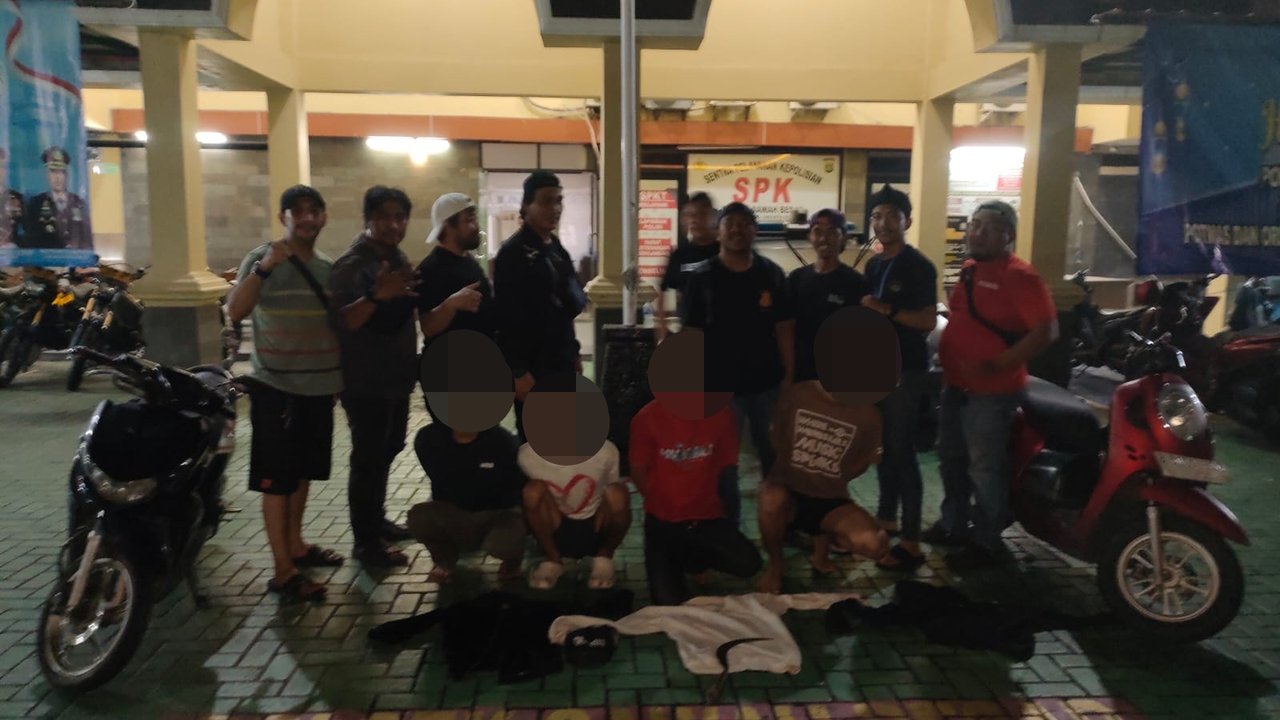 Komplotan Begal Bercelurit di Gunung Sahari Jakpus Akhirnya Tertangkap