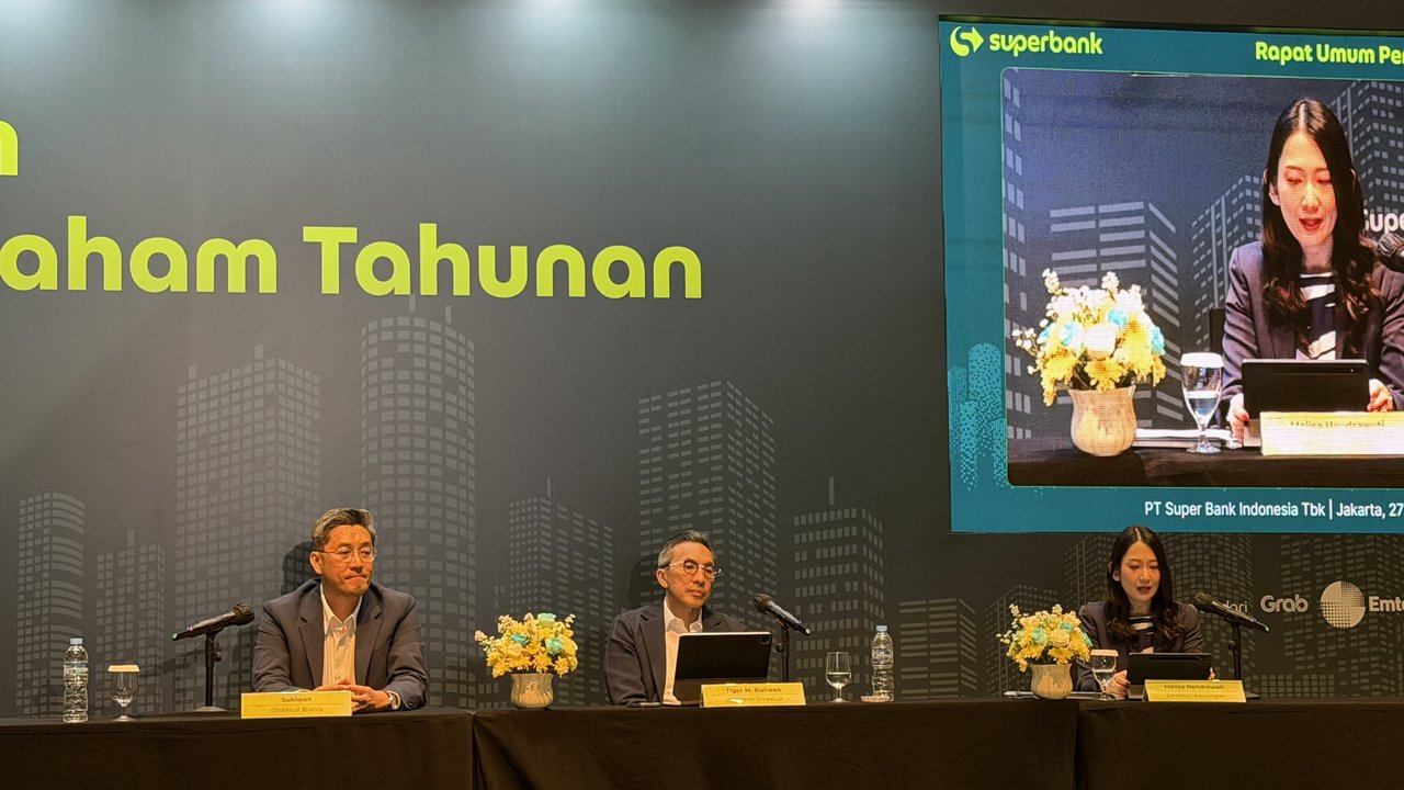 Superbank Bukukan Laba Sebelum Pajak Rp143 Miliar pada 2025