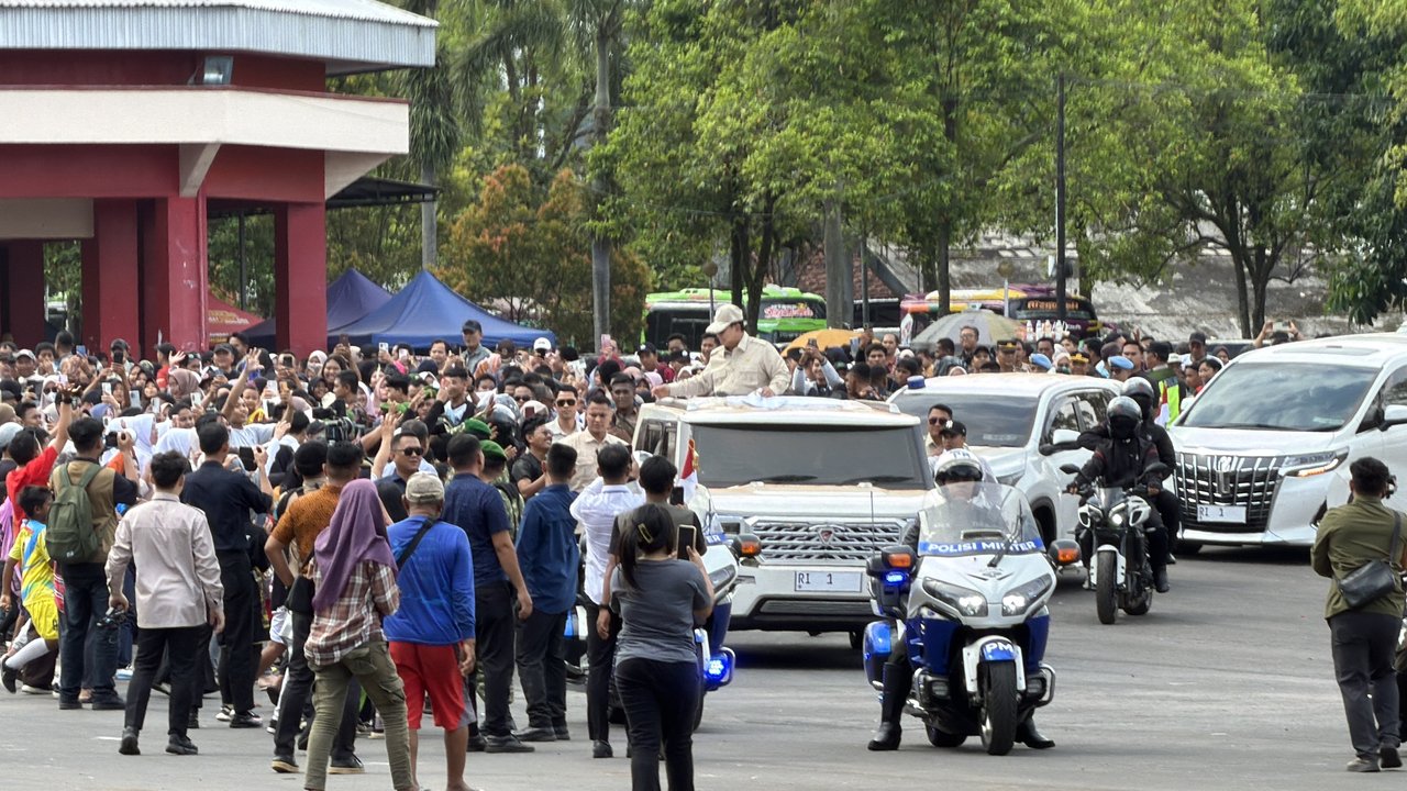 Momen Prabowo Pulang Kampung ke Banyumas