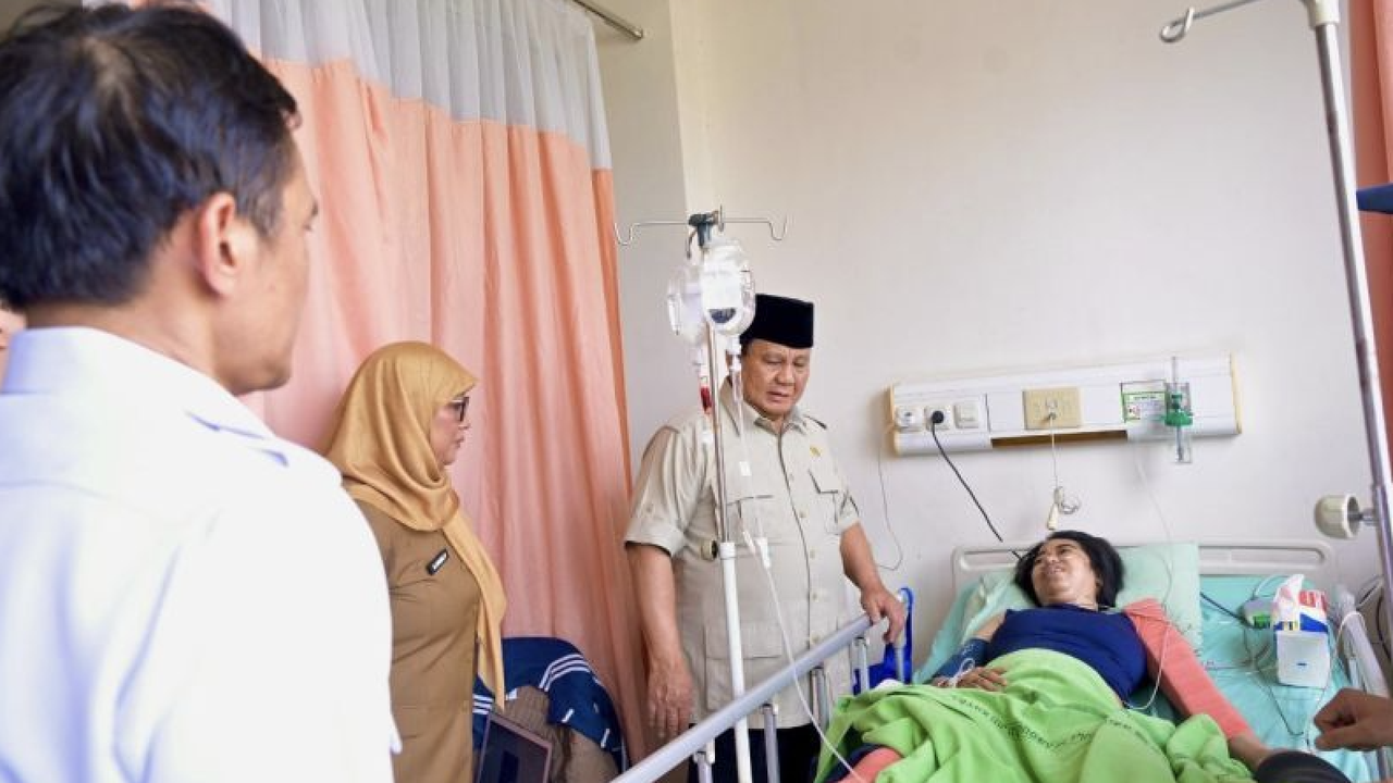 Prabowo Pastikan Seluruh Korban Kecelakaan KA Bekasi Dapat Santunan