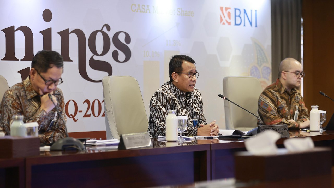 Kinerja Moncer, BNI Cetak Laba Rp5,6 Triliun di Kuartal I-2026