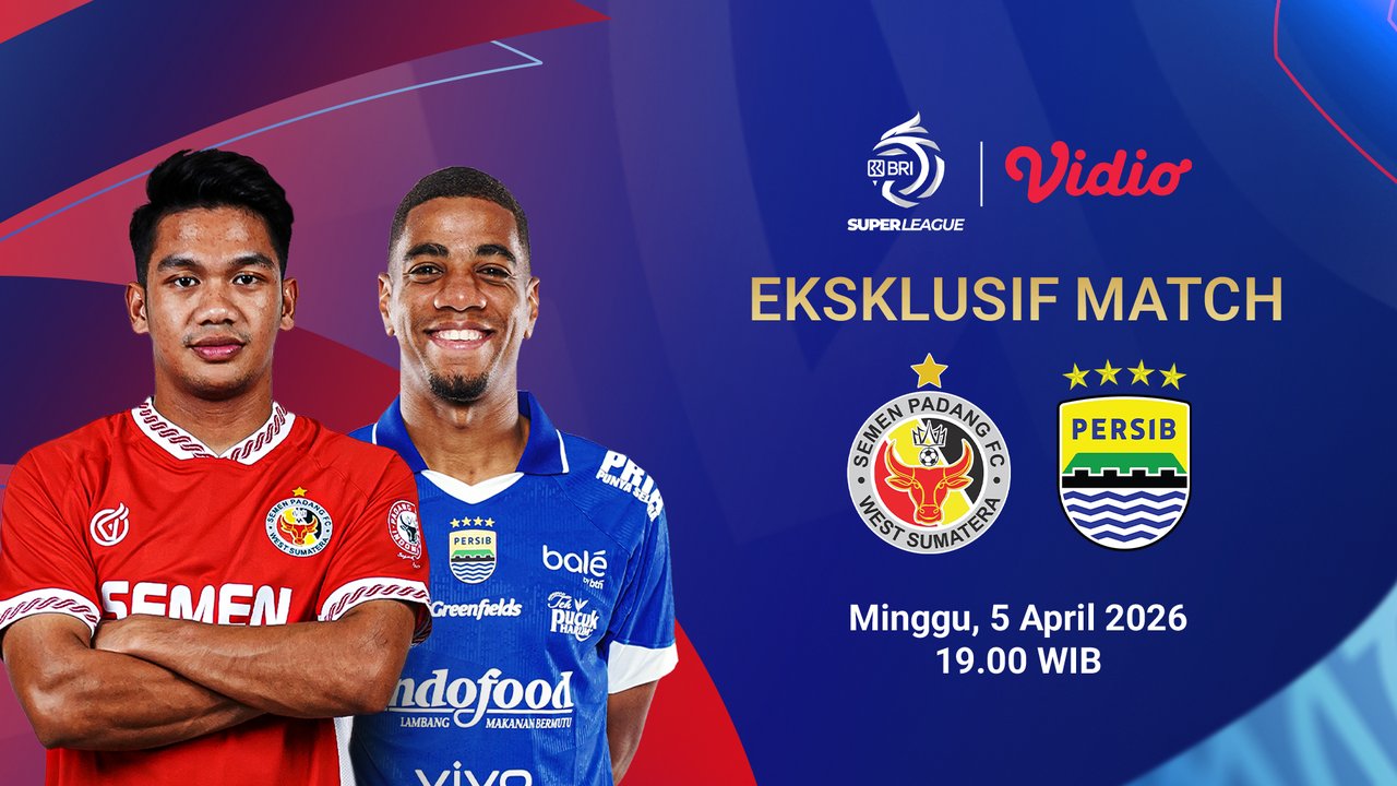 Live Streaming BRI Super League 2025/26: Semen Padang FC vs Persib Bandung, Eksklusif di Vidio