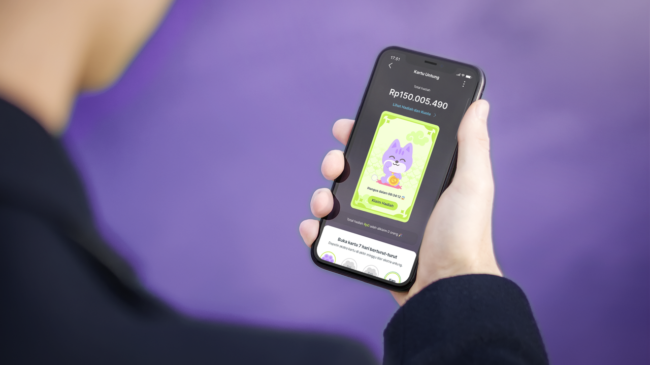 Kolaborasi Superbank dan KakaoBank Hadirkan Kartu Untung, Tabungan Gamifikasi Pertama