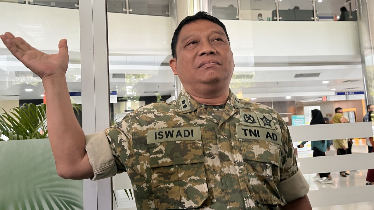 Perwakilan Oditur Militer, Letkol Chk Mohammad Iswadi di RSCM