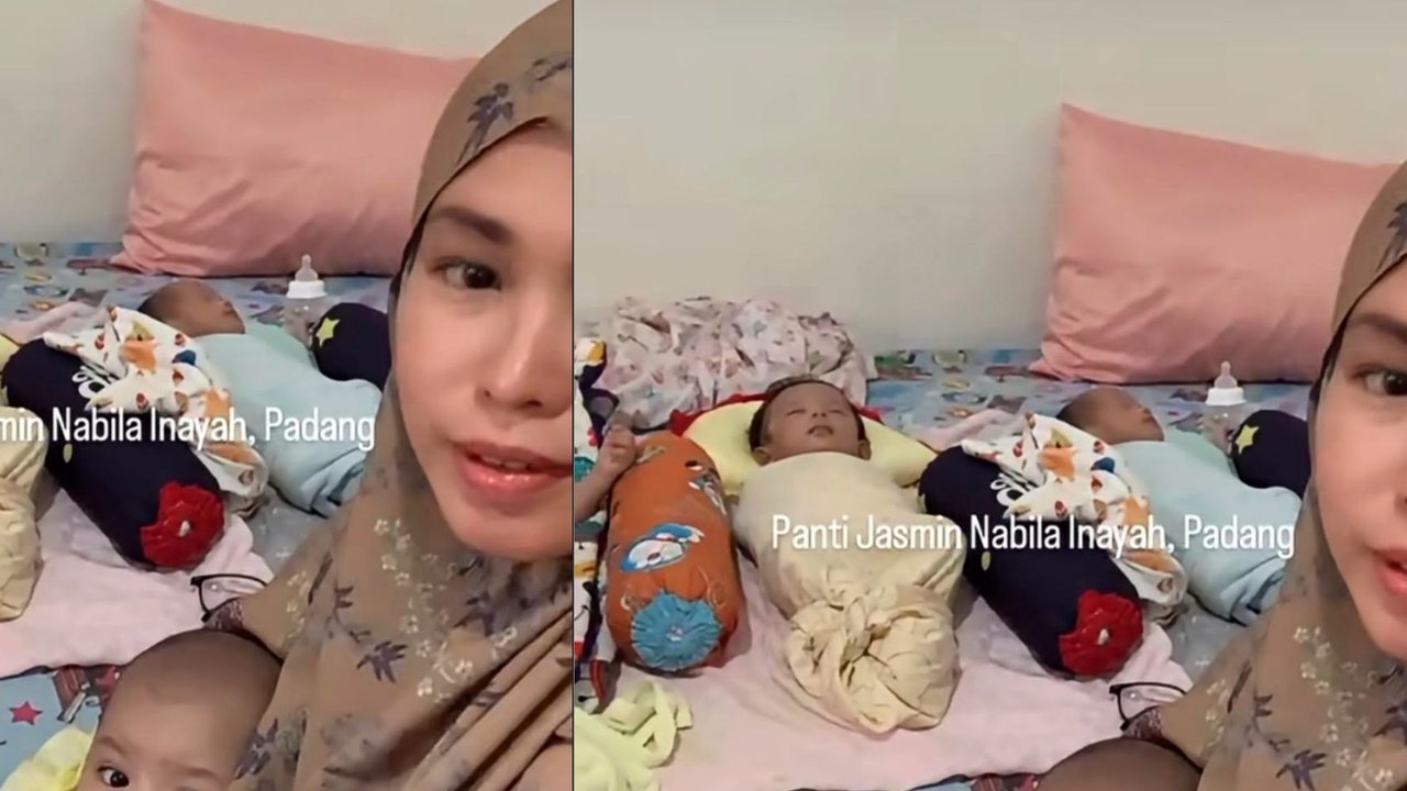 Di Balik Keceriaan Bayi di Panti Asuhan di Padang, Ada Pengasuh Berjuang Siang Malam Penuhi Kebutuhan Mereka